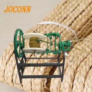 customizable rice straw rope weaving machine sisal rope spinning machine wheat rice straw rope process machine