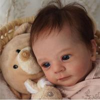 Poupée Reborn réaliste de 19 pouces, haute fidélité, jouet pour enfants, cadeau d'anniversaire ou de Noël