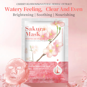 Patlayıcı yeni ürünler ipeksi ve ince hiçbir boşluk Fit Tencel su kilitleme maskesi kağıt organik nemlendirici toptan kore yüz maskesi - Product Image 3