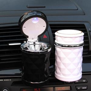 Portable Auto Car Led Ashtray With Car logo - Product Image 5