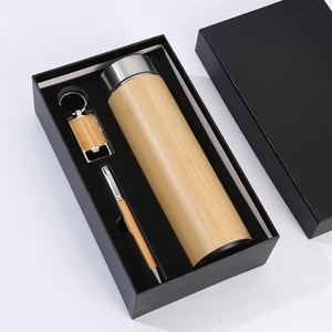 Eco-Friendly Bamboo <b>Gift</b> Set: Notebook, Pen & Tumbler - Perfect Corporate & <b>Teacher</b> Appreciation <b>Gifts</b> - Product Image 2
