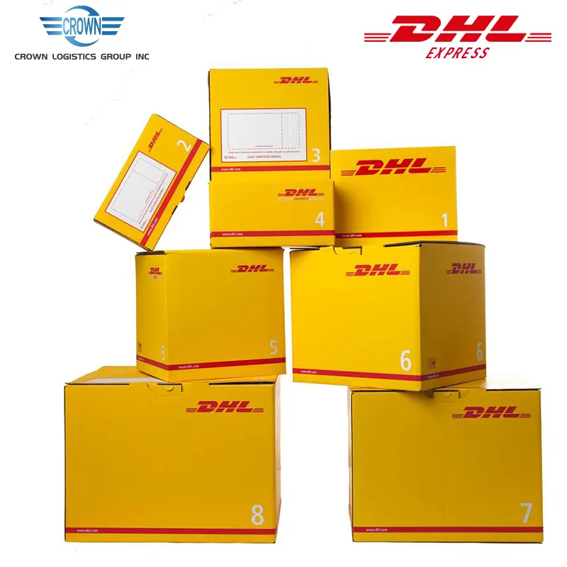 خدمات جيدة وأفضل سعر توصيل من الباب إلى الباب خدمة دولية سريعة dhl من الصين إلى ألمانيا