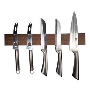 WDF écologique OEM/ODM support de bloc de couteaux en bois porte-outil magnétique porte-<span class=keywords><strong>couteau</strong></span> magnétique en bambou Durable pour outils - Product Image 1
