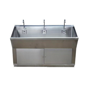 อ่างล้างจานสแตนเลสสำหรับโรงแรมและร้านอาหารอื่นๆอ่างล้างจานสามชั้น - Product Image 6