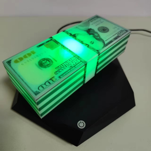 HCNT Floating money model Creative Night <b>Light</b> 16-color <b>light</b> with Remote control a trendy and technological product - Product Image 3