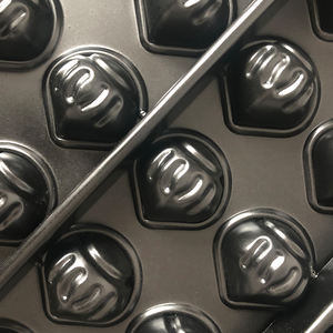 Customize Hot Sale Food Grade New Design Muffin Pan Imported Non-Stick Mini Chestnut Shape Baking Tray <strong>Cake</strong> Mold Manufacturer - Product Image 4