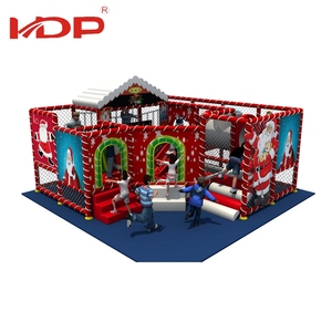 Hot Selling Kinderen Ninja Warrior Apparatuur Oceaan Thema Glijbaan En Ballenbad Indoor Speeltuin - Product Image 6