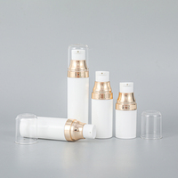 Flacon pompe sans air pour soins de la peau, 5ml, 10ml, 15ml, 20ml, très vendu