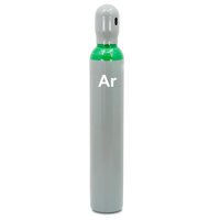Precio de fábrica 40L 135Bar Ar Gas de soldadura 5N Gas de argón de alta pureza 99.999%