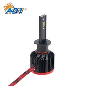 ชุดไฟหน้ารถยนต์ ADT หลอดไฟ LED H1 หลอดไฟหน้ารถยนต์ 80W 8000lm ไฟหน้ารถยนต์ - Product Image 4
