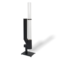 Poêle à granulés de bois portable en acier inoxydable moderne, chauffage de patio extérieur avec fonctions de sécurité pour le jardin et le camping