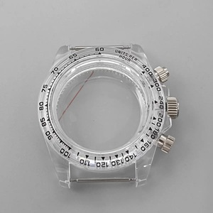 Pieza de Repuesto para Reloj, Caja de Reloj de Acrílico y Goma de 39 mm, Múltiples Opciones de Estilo, Compatible con el Movimiento de Cuarzo VK63 - Product Image 3