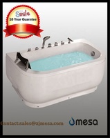 Jacuzzi gonflable d'angle rectangulaire, pour 1 personne, pièce à vendre en ABS, livraison gratuite
