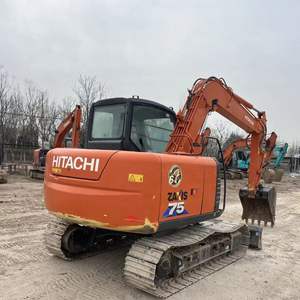 Nouvelle Arrivée : Excavatrice HITACHI ZX75 d'<span class=keywords><strong>occasion</strong></span> d'origine japonaise, hydraulique, sur chenilles, à prix réduit en promotion - Product Image 4