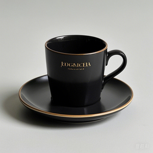 Juego de Tazas y Platillos de Cerámica para Capuchino con Logotipo Personalizado, OEM ODM, Venta al por Mayor, Tazas de Café para Cafetería, Pedidos al por Mayor, Proveedor Directo de Fábrica, Hotel, Cafetería - Product Image 4