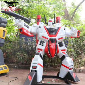 Aire de jeux Décoratif Grandeur nature Animatornic <span class=keywords><strong>Robot</strong></span> Transformateurs Statue - Product Image 1