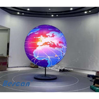 Bescan Factory Stock Diámetro 1,5 m/2M/3m Pantalla Led esférica Globo de bola Publicidad Forma de esfera Pantalla de video Led