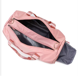 Custom Color Dry Wet Sport Duffel <strong>Holdall</strong> Training Yoga Travel Overnight Weekend Shoulder Tote Gym Bag with Shoe Compartment - Product Image 5