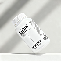 Bouteille en plastique de 20cc, 30cc, 40cc, 50cc, 70cc, 100cc, 20ml, 30ml, 40ml, 50ml, 70ml, 100ml pour le stockage de capsules et de pilules