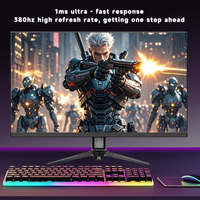 Moniteur de bureau reconditionné 27 pouces 1080P, écran d'ordinateur de bureau testé à 100 % avec contraste élevé et couleur blanche