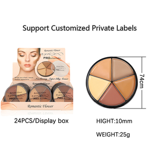 Productos de Maquillaje de Belleza al por Mayor de Alta Calidad, Paleta de Crema Contorno de 5 Colores, Resistente al Agua y de Larga Duración, en Stock - Product Image 6