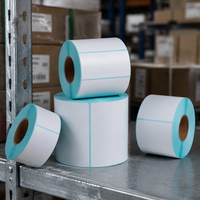 Étiquettes adhésives thermiques directes personnalisées 70x40 70x50 70x60 pour emballage