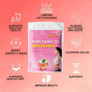 Yefra Burn Belly Tea Thé nettoyant et détox Thé pour brûler les graisses maigres Perdre du poids Thé plat et mince pour le <span class=keywords><strong>ventre</strong></span> avec feuille de moringa - Product Image 2