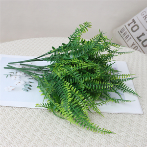Herbe persane artificielle, <span class=keywords><strong>plante</strong></span> artificielle, feuille verte, arbuste, <span class=keywords><strong>plante</strong></span> en plastique, intérieur, extérieur, maison, jardin, 40 cm, Greatflower - Product Image 2