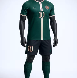 OEM Özel Tasarım Süblimasyon Baskılı Futbol Forması - Takımlar ve Kulüpler için Boş Kısa Kollu Futbol Tişörtü |   Toptan - Product Image 1