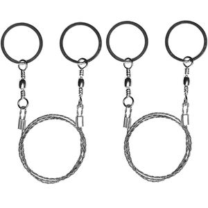 Outil d'urgence portable pour le camping en plein air, la survie, la coupe manuelle de fil métallique en acier et <span class=keywords><strong>bois</strong></span>, avec fermeture éclair, design tendance - Product Image 1