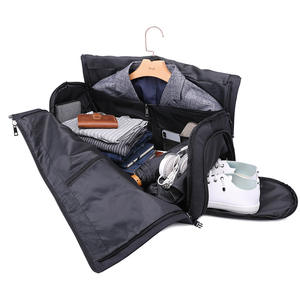 Men's <strong>Breathable</strong> Waterproof <strong>Garment</strong> <strong>Bag</strong> Foldable Travel Duffle Suit Carrier - Product Image 6
