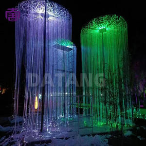 New Design Outdoor Waterproof Led Willow Tree <b>Light</b> Favorable Decor for Square and Backyard Decorations for Sale - Product Image 5