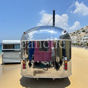 Remorque de café Chariot de crème glacée Foodtruck à vendre USA Mobile Coffee Van Ice Cream Fast Food Truck Remorque de café sur mesure - Product Image 4