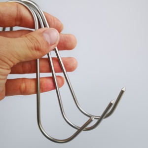 Porte-clé<span class=keywords><strong>s</strong></span> <span class=keywords><strong>en</strong></span> acier inoxydable pour chambre <span class=keywords><strong>de</strong></span> noël <span class=keywords><strong>en</strong></span> <span class=keywords><strong>forme</strong></span> <span class=keywords><strong>de</strong></span> <span class=keywords><strong>S</strong></span> petit ornement <span class=keywords><strong>crochet</strong></span> <span class=keywords><strong>en</strong></span> métal pour tissu suspendu <span class=keywords><strong>en</strong></span> vrac finition unie - Product Image 5