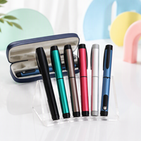 Boîte à stylos en papier avec logo personnalisé de qualité supérieure, aspect professionnel élégant avec insert en EVA, vente en gros
