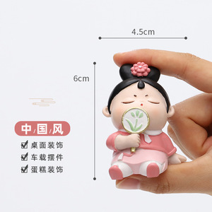 ตุ๊กตาเรซิ่นรูปการ์ตูน ดีไซน์นามธรรม ของตกแต่งบ้าน ของสะสมศิลปะ ของขวัญ - Product Image 4