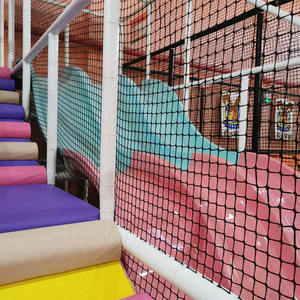 ตาข่ายกีฬาแบบมืออาชีพ ตาข่ายกีฬาวอลเลย์บอล ฟุตบอล โพลีเอสเตอร์ PP PE แบบไร้ปม สำหรับกีฬาในร่มและกลางแจ้ง - Product Image 2