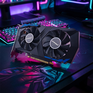 <span class=keywords><strong>Tarjeta</strong></span> Gráfica PCWINMAX Geforce <span class=keywords><strong>GTX</strong></span> <span class=keywords><strong>1050</strong></span> Ti 4GB 128Bit GDDR5, Ventiladores Dobles, HD DVI DP, Eficiencia Energética, OEM ODM para Juegos de Escritorio - Product Image 1