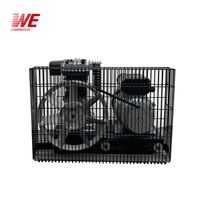 Compresseur d'air de plaque de base de pompe à air de type courroie 1.5KW 2HP