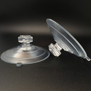6pcs <strong>Suction</strong> <strong>Cup</strong> Glass <strong>Suction</strong> Pads 30mm 41mm Clear PVC Plastic Sucker Pads Without Hooks - Product Image 2
