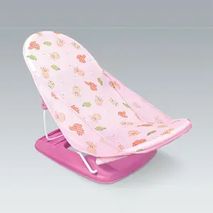 2024 새로운 휴대용 및 접이식 미끄럼 방지 안전 목욕 의자 아기를 위한 목욕 시트