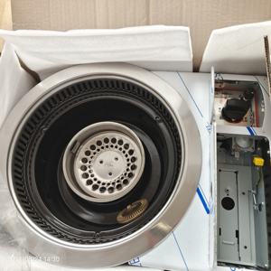 Mesa de restaurante comercial, parte superior plana, sin humo, carbón y gas propano, estufa de barbacoa, parrilla hecha en Corea, mesa de parrilla para restaurante - Product Image 5