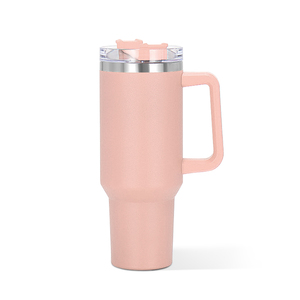 US Warehouse Stock Custom Sublimation Blanks 40oz Stainless Steel Double Wall Vacuum Insulated Travel <b>Mug</b> LED Temperature - Product Image 3