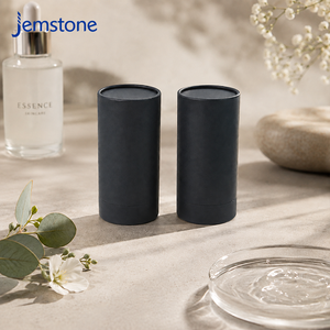 Recyclable <b>Paper</b> Tube for Essential Oil Skincare Serum Scented Candle Cardboard Tube <b>Paper</b> Cylinder Packaging with EVA Insert - Product Image 1