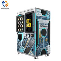 Machine distributrice de coques de téléphone personnalisées avec technologie d'impression UV pour zones touristiques