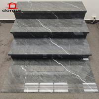 Carreaux de sol/mur en porcelaine brillante épaisse 1500x470mm, texture marbre brique de feu, résistants aux acides, antibactériens, antidérapants, pour hôtels