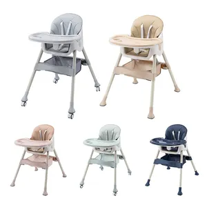 2023 Travel Portable Foldable Highchair Children Feeding Baby Eating Chairs