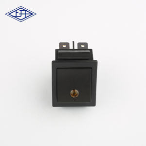 Interruptor basculante iluminado de punto negro T85 16A 250V aprobado por la CE Interruptor basculante iluminado de punto de encendido y apagado de 6 pines con luz roja amarilla - Product Image 6