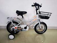 Vélo élégant pour enfants, monovitesse, cadre en acier, avec roues d'apprentissage amovibles, vélo d'équilibre monobloc, vente en gros