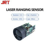 1000m UART monoculaire capteur de mesure longue Distance imagerie thermique Module de portée Laser capteur de Distance Laser pour la prise de vue